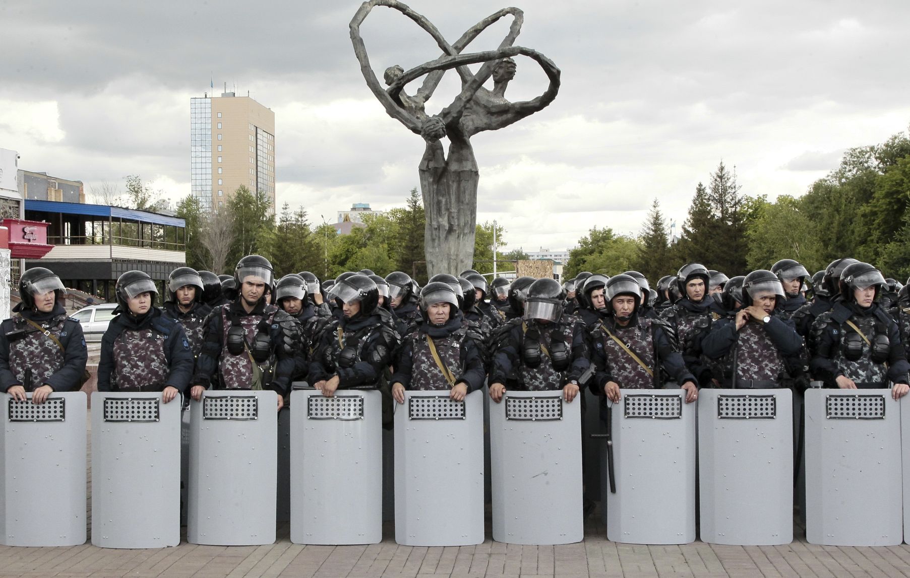 APTOPIX Kazakhstan Election